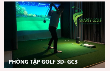 Phòng tập golf 3D - Công Ty TNHH Đầu Tư Sao Việt Phát